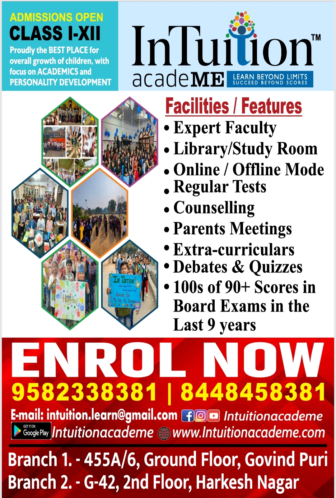 EXCELLENT ACADEMIC COACHING for CBSE & other Boards for ALL CLASSES image